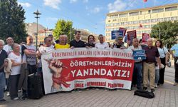 Açlık grevindeki öğretmenlere Eskişehir’den destek