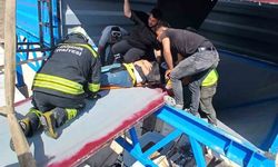 Eskişehir'de taş kırma kuyusuna düşen 2 işçiyi itfaiyeciler kurtardı