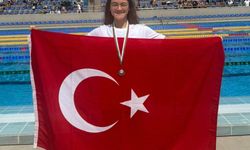 Eskişehirli milli yüzücü Ecrin Çevik'ten uluslararası başarı