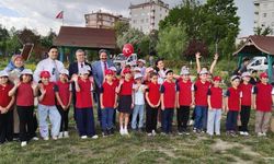Çevre Haftası’nda miniklerden renkli görüntüler