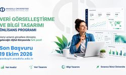 Veri Görselleştirme ve Bilgi Tasarımı Programı öğrenci kabulüne başladı