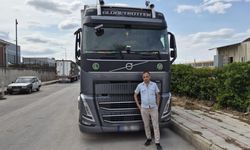 Eskişehir'de genç tır şoförünün meslek aşkı