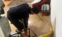 Eskişehir'de su baskını sebebiyle itfaiye gece boyu sahadaydı