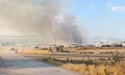 Eskişehir’de tarım işçilerinin yaktığı otlar paniğe neden oldu