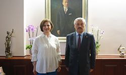 Esnaf Odaları Birliği yönetimi Başkan Ünlüce ile buluştu