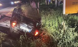 Ankara-Eskişehir yolunda korkutan kaza: 2 yaralı