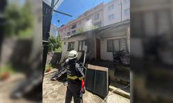 Eskişehir’de müstakil evin çatısında yangın