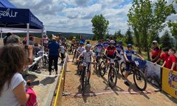 Pedal sporcuları Eskişehir'de podyum için yarıştı