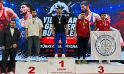 İşitme engelli güreşçilerden Türkiye ikinciliği
