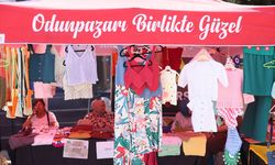 Odunpazarı’nda el emeği ürünler satışa sunuldu