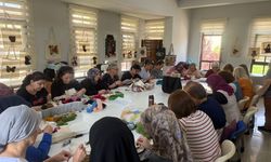 Odunpazarı’nda keçe kursiyerlerinden LÖSEV’e rengârenk destek