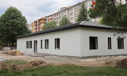 Sosyal tesisin inşaatı yüzde 90 tamamlandı