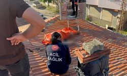 Tamir için çatıya çıktı: Canından oldu