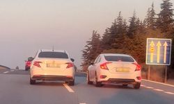 Eskişehir-Bursa yolunda trafikte tehlikeli anlar