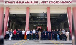 Başkan Ünlüce’den İtfaiye ve Afet Yönetimi ekiplerine ziyaret