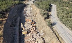 Eskişehir-Sarıcakaya yolunda sevindiren gelişme: Yıkılan duvar tamir edildi