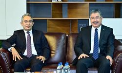 Eskişehir Valisi Dr. Erdinç Yılmaz, görevine yeni atanan Başsavcı Ferhat Deniz'i ziyaret etti