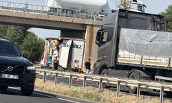 Eskişehir’de arıza yapan kamyonete çarpıp kaçtı: 1 yaralı