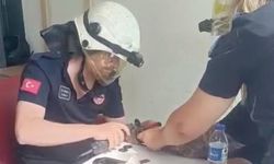 Eskişehir’de bileğine kelepçe sıkıştı: İtfaiye ekipleri kurtardı