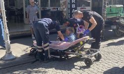 Eskişehir'de kaldırımda talihsiz kaza