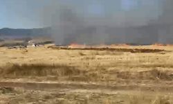 Eskişehir’de tarım arazisinde yangın paniği