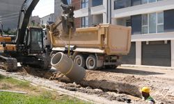 Eskişehir'de yoğun yağışlara karşı altyapı güçlendiriliyor: O noktaya yeni hat yapıldı