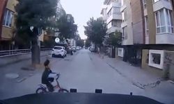 Eskişehir'de yürekleri ağza getiren an