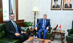 İletişim Başkanlığı Afyonkarahisar Bölge Müdürü Ömer Süt'ten Vali Yılmaz'a ziyaret
