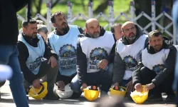 Maaşlarını alamayan madenciler bu kez davalık oldu