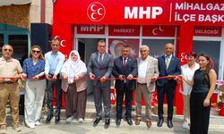 MHP Mihalgazi İlçe Başkanlığı'nın yeni hizmet binası açıldı