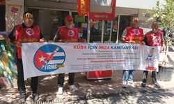 Ambargoya karşı imza kampanyası