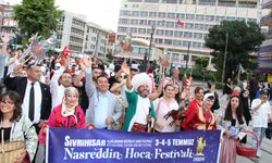 Nasreddin Hoca Festivali’nde coşkulu renkli yürüyüş