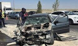 Otomobil vince arkadan çarptı: 3 yaralı