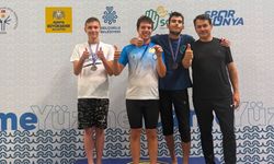 Özel sporculardan madalya yağmuru