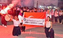 Seyitgazi'de Şalvar Gecesi renkli görüntülere sahne oldu