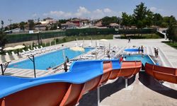 Eskişehir Beylikova'da serinleme sezonu başladı: Havuzlar kapılarını açtı