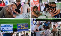 Eskişehir halkı Alpu için ayakta: İmza kampanyasına yoğun ilgi