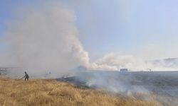 Eskişehir Karadere Mahallesi'nde korkutan arazi yangını