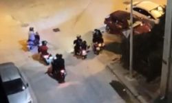 Eskişehir'de gece saatlerinde motosiklet tepkisi