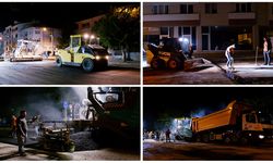 Eskişehir'de iki caddenin daha yolları yenilendi
