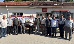 Eskişehir'de Kızılinler'de yangın nöbetçilerine anlamlı teşekkür plaketi