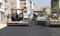 Eskişehir’de o caddede yol yenilendi: Ulaşım konforu arttı