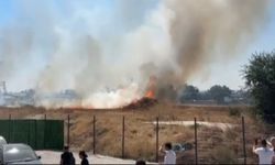 Eskişehir’de otluk alanda yangın paniği!