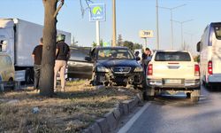 Eskişehir’de pikap ile otomobil çarpıştı