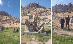 Eskişehir'de Türkiye'nin ilk açık hava heykel müzesine turistlerden yoğun ilgi
