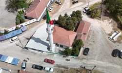 Eskişehir’de yıldırım düşen cami yenilendi