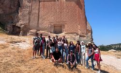 Eskişehir'i keşfetmek için geldiler! Uluslararası öğrencilerin rotası dikkat çekti