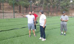 Mihalgazi’de spor alanları yenileniyor