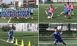 Odunpazarı’nda minik futbolcular sahada! Yaz okuluna büyük ilgi