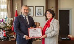 Rektör Adıgüzel’den ESOGÜ Rektörü Gümüşsoy’a hayırlı olsun ziyareti